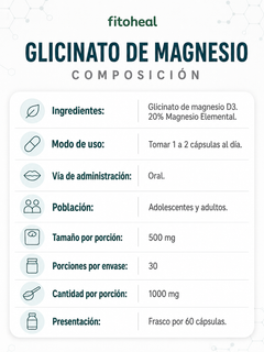 Glicinato de Magnesio Liposomal