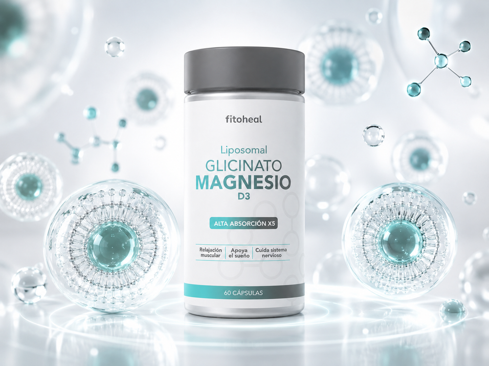 <strong>No es solo magnesio. Es glicinato liposomal.</strong>